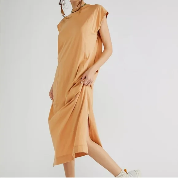 Free People all day long midi T-shirt dress - Picture 6 of 13